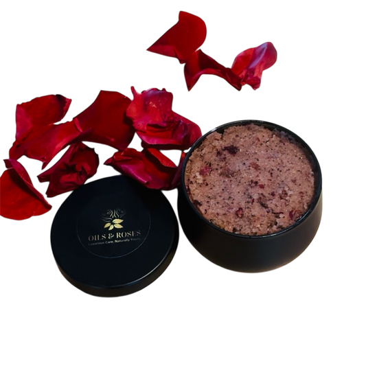 Green Tea & Rose Himalayan Scrub